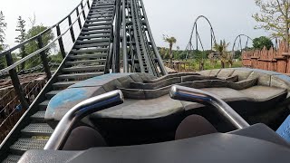 Kondaa Walibi Belgium Back amp Front Row POV [upl. by Grieve]