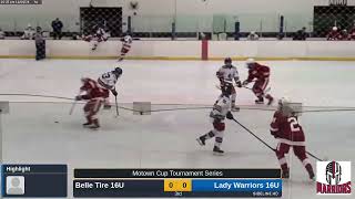 43 Ava Aarnio huge breakaway save after a defenses turnover 1182024 VS Belle Tire [upl. by Harras]