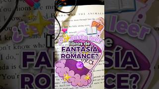 ¿Te gusta leer libros de romance y fantasía 🔮📖 ¡Tengo algo para tí libros booktube books [upl. by Nomyad]