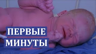 Первые Минуты После Рождения 👶 Первые минуты жизни [upl. by Nitsyrc423]