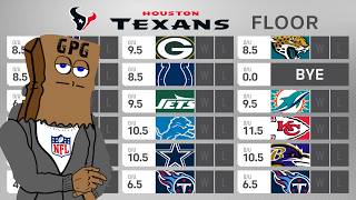 FULL Houston Texans 2024 Preview Win Total Floor amp Ceiling [upl. by Yentyrb447]