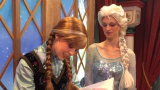 Meeting Anna and Elsa [upl. by Kushner390]