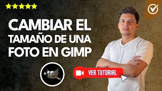 Cómo CAMBIAR el TAMAÑO de una foto en GIMP sin DEFORMARLA  🔴Escalar imágenes sin perder la calidad✅ [upl. by Aleck273]