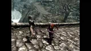 Skyrim Battles  Sheogorath vs Nocturnal Master Settings [upl. by Akenihs155]