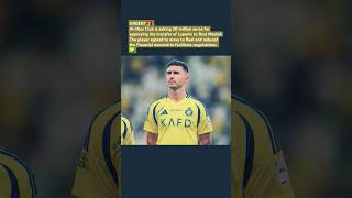 LAPORTE transfer Rumors cr7 football alnassrfc soccerplayer trendingshorts soccer soccerclub [upl. by Yreffoeg]