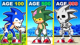 Surviving 999 Years as SONIC In GTA 5 [upl. by Abbub]