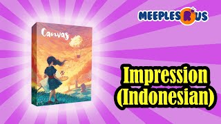 Seberapa Indahkah Lukisanmu  Canvas Board Game Impression [upl. by Azal513]