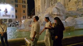 The Trevi Fountain at night [upl. by Buroker]