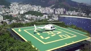 Morro da Urca  Helicóptero não consegue decolar [upl. by Erret]