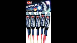 Pathfinder War Hawk Rockets Compilation  13G Rocket Firework  UK Landed Footage [upl. by Farhi]