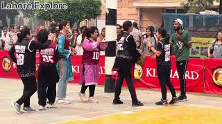 Kinnaird college Teachers Basketball match  lahoreexplore Kinnairdcollege baskeball college [upl. by Ydnih308]