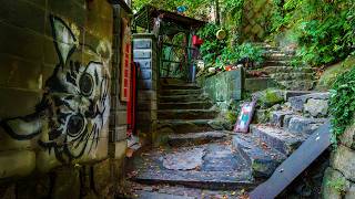 Walking from Hilltop to Onomichi Waterfront at Sunset  Hiroshima Japan 4K [upl. by Jeane7]