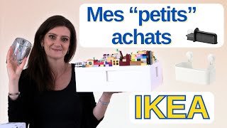 Derniers Achats IKEA rangement LEGO accessoires salle de bain petit prix vaisselle minimaliste [upl. by Akenit]