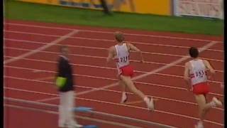 Steve Cram  Commonwealth Games 1500m Final Edinburgh 1986 [upl. by Dalli]