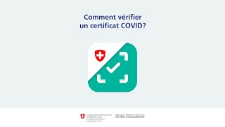 Comment vérifier un certificat COVID [upl. by Ahsinwad]