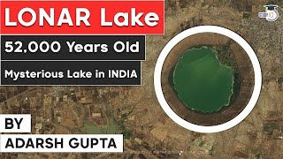 Lonar Lake in Maharashtra  What makes it one of the most mysterious places in India MPSC UPSC [upl. by Nnylrahc]