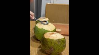 Opening 3 coconuts with coconut opener [upl. by Yancey]