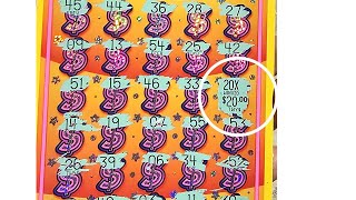 💥💥MINDBLOWING 20X PRIZE ON TEXAS SCRATCH OFF 🎉🌟 [upl. by Stevena]