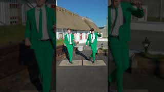 Gardiner Brothers dance to Irish Trad Music in Galway StPatricksDay shorts Irishdance [upl. by Aylad]