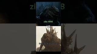 zilla 1998 vs Godzilla Minus One edit godzilla battle [upl. by Nauqyt]