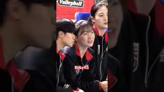 Loveu Yedam n dabin jungkwanjang redspark volleyball [upl. by Androw755]