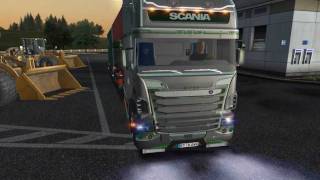 German Truck Simulator Austria Edition 2011 V8 Sound [upl. by Htebzile438]