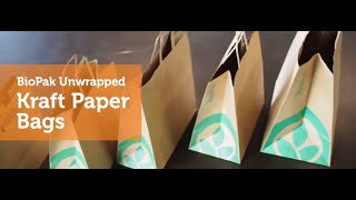 BioPak Unwrapped – Kraft Paper Bags [upl. by Odab]