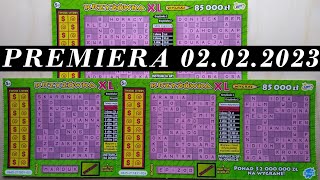 Premiera Krzyżówka XL  Zdrapki Lotto 02022023 [upl. by Nnaik902]