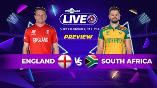 T20 World Cup Super 8  England v South Africa Preview [upl. by Helsell]