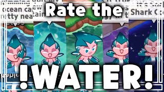 Sorbet Shark Cookie Rating All of the Kingdom Water  Cookie run kingdom [upl. by Mharba703]