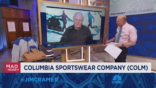 Columbia Sportswear CEO Tim Boyle goes oneonone with Jim Cramer [upl. by Teddi]