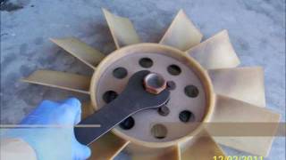 Chevy Astro Van 1999  Cooling Fan Replacement [upl. by Navaj]