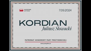 Para Prezydencka zaprasza do wspólnej lektury „Kordiana” Juliusza Słowackiego [upl. by Antonella]