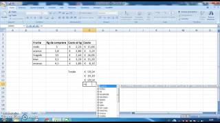 Introduzione ad Excel ed ai fogli di calcolo [upl. by Godwin]