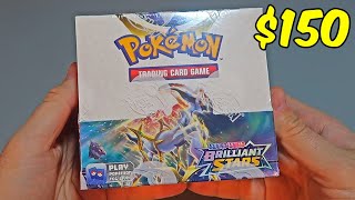 Unboxing Pokemon Brilliant Stars Booster Box [upl. by Noryt]