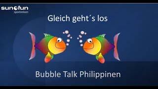 Bubble Talk Tauchen auf den Philippinen  Livestream von Sun and Fun Sportreisen [upl. by Jaymie]