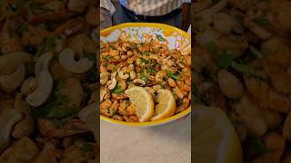 Garlic Butter Shrimps With Couscous 🍤 shrimp shrimpsrecipe shrimpsalad couscous summerrecipes [upl. by Lletnom815]