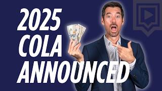 COLA 2025 UPDATE  What Does The 2025 Social Security Cola Mean For You [upl. by Newra112]