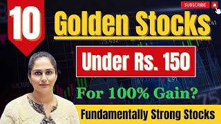 Fundamentally Strong Stocks Under 150 Rs  Stocks To Buy Now  Diversify knowledge [upl. by Teeniv]