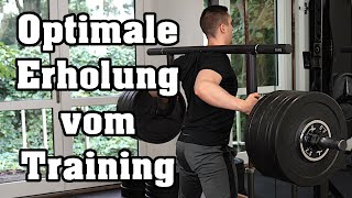 Maximalkraft  3 Tipps für eine bessere Regeneration vom Training [upl. by Iblok]