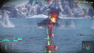 Warpack World of Warships mod launch and gameplay with Aimbot ESP Prediction and other features [upl. by Jehius]