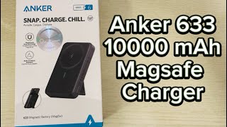 Unboxing Anker 633 Magsafe 10000mAh Battery Pack and Hindi Review [upl. by Eedia]