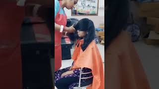 Front Bangs Cutting Tutorial rajnandini hairstyle haircut tutorial [upl. by Nylrahs]