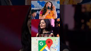 Google Maps Voice l Aditi Vs Kajal Singing 😂😂😂 trendingshorts trending youtubeshorts shorts [upl. by Melliw]