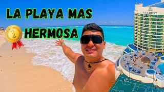 PLAYA del HOTEL SEADUST CANCUN🌴II TIENES QUE CONOCERLA SOYRAGAMA [upl. by Nibla]