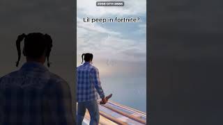 Lil peep in fortnite 😱 fortnite lilpeep code 220607112886 [upl. by Alyss]