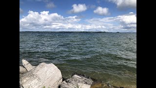 Camping and Fishing at Sibbald Point Provincial Park [upl. by Morven]