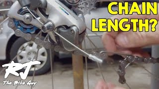 How To Size A Bike Chain Length [upl. by Ernestine847]