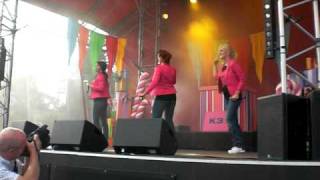 k3 in plopsaland 25 juli 2010lollypopland [upl. by Nnairrek609]