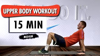 UPPER BODY WORKOUT For Football Players  BODYWEIGHT  Medium Level [upl. by Orravan]